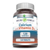 Amazing Formulas Calcium with Vitamin D3 Supplement | Tablets | Non-GMO | Gluten-Free | Made in USA (Pack of 1 | 120 Count)