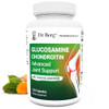 Dr. Berg Glucosamine Chondroitin MSM Turmeric & Boswellia - Advanced Joint Support Supplement with 1500 mg Glucosamine Sulfate - Includes 120 Capsule