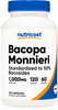 Nutricost Bacopa Monnieri 1,000mg, 120 Capsules (60 Servings) - Non-GMO, Gluten Free, and Vegetarian Friendly
