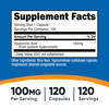 Nutricost Hyaluronic Acid Capsules 100mg,120 Vegetarian Capsules - Gluten Free, Non-GMO