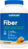 Nutricost Fiber Capsules with Prebiotic Fiber Supplement 300 Capsules - Made with Organic Psyllium Husk & Organic Jerusalem Artichoke, 60 Servings, G