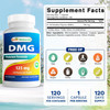 Best Naturals DMG 125 mg 120 Capsules (120 Count (Pack of 2))