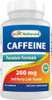 Best Naturals Caffeine Pills 200mg, 120 Count
