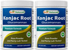 Best Naturals 2 Pack Konjac Glucomannan Root 1 Pound - 2000 mg per Serving - (Total 2 Pound)