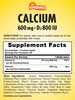 Sundance Calcium 600mg with D3 | 60 Caplets | Vegetarian, Non-GMO, and Gluten Free Supplement