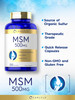 Carlyle MSM Supplement Capsules | 500mg | 200 Count | Non-GMO & Gluten Free Formula | Methylsulfonylmethane