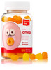 Chapter One Omega Gummies, Great Tasting for Kids, Certified Kosher (120 Flavored Gummies)