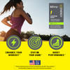 EZStrip Energy Supplements - Mint Flavor, 30 Count - Dissolving Strips with 40mg Caffeine to Help Energize Your Day and Boost Performance - Made in T