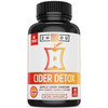 Zhou Cider Detox - Apple Cider Vinegar Capsules with Mother, Raw Natural ACV Pills for Women & Men, Herbal Complex Supplement with Turmeric & Cayenne