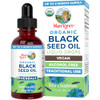 MaryRuth Organics Black Seed Oil Liquid Drops Cold Pressed | 3 Month Supply | USDA Organic Black Cumin Seed Oil | Immune Support | Respiratory Health