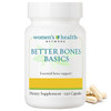 Better Bones Basics by Women's Health Network - Calcium, Magnesium, Zinc, Vitamin D, Vitamin K, Manganese, and Boron - 120 Capsules