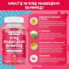 Magnesium Gummies for Kids - Magnesium Citrate Supplement with Vitamin B6, L-theanine, Chamomile & Lemon Balm - Calm Magnesium for Kids & Adults Slee