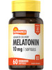 Sundance Melatonin 10mg | 60 Softgels | Advanced Delivery | Non-GMO and Gluten Free Supplement