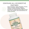 Digestive Enzymes - 800mg Blend of All 10 Most Essential Digestive and Pancreatic Enzymes (Amylase, Lipase, Bromelain, Lactase, Papain, Protease, Cel