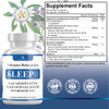 Relaxation Sleep Aid, Natural Non-Habit Forming, Sleep Supplement Developed to Support for Longer & Better Sleep, Chamomile, Magnesium, Melatonin, As