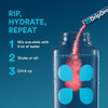 DripDrop Hydration Packets - Juicy Variety Pack - Single Serve Electrolytes Powder Drink Mix - Grape, Fruit Punch, Strawberry Lemonade, Cherry - Non-
