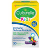 Culturelle Immune Defense Probiotic with Vitamin C, Vitamin D and Zinc + Elderberry, Non-GMO, 4-in-1 Immune Support for Kids Ages 3+*, Mixed Berry Ch
