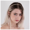 Allereyae Vintage Pearl Headband White Pearl Hairband Bridal Pearl Hair Hoop Band Wedding Headpiece Twist Plait Hair Bands Hairbands Headwear Hair Ac