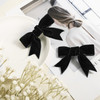 2pcs Velvet Hair Bows Clip, 3.15in Bowknot Hair Barrette Alligator Bows Knot Hair Clips Handmade Vintage Hairpins Hair Accessory for Women Girls Gift