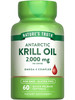 Nature's Truth Antarctic Krill Oil 2000mg Softgels | 60 Count | Omega-3 with EPA & DHA | Non-GMO & Gluten Free Supplement