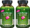 Irwin Naturals Love My Legs - 60 Liquid Soft-Gels, Pack of 2 - Supports Health of Leg Veins, Capillaries & Circulation - 40 Total Servings