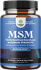 Pure MSM Supplement Tablets Joint Support for Increased Flexibility with Youthful Collagen Boosting Pills and Antioxidant Supplement for Men and Wome