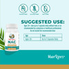 MaryRuth Organics NAC Supplement N-Acetyl Cysteine | 2 Month Supply | NAC 1000mg per Serving | Vegan Capsules | Gluthamine Precursor | Amino Acid | N
