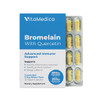 VitaMedica Bromelain & Quercetin Supplement - 500mg Bromelain 250mg Quercetin - 2400 GDU for Immunity, Joint Support, Inflammation and Muscle Recover