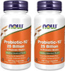 Now Foods Probiotic-10 25 Billion, 100 Count (Pack of 2)