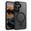 GUAGUA for Samsung Galaxy S24 FE Case, Magnetic Phone Case for Samsung S24 FE, Compatible with MagSafe Translucent Matte Shockproof Phone Case Galaxy
