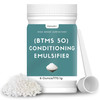 Hznxolrc 6 oz BTMS 50 Conditioning Emulsifier for Making Leave-in Conditioner, Premium BTMS 50 Conditioning Emulsifier Granules