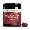 Dr. Mercola Organic Astaxanthin Gummies, 30 Servings (30 Gummies), 4 mg Per Serving, Dietary Supplement, Antioxidant and Immune Support, Certified Or