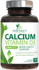 Calcium Supplement 1200 mg - with Vitamin D3 for Best Absorption - Supports Immune Health, Bones & Teeth - Nature's Calcium Carbonate + 1600 IU of D3