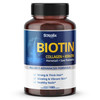 Biotin with Collagen + Keratin Horsetail + Saw Palmetto - Thick Hair, Vibrant Skin, Healthy Nails (180-day Supply (Pack of 1))
