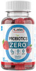 YUM-V'S - Zero Sugar Probiotic Gummies for Digestive Health - Sugar Free Probiotics for Women, Men & Kids - Gut Health Probiotic Gummies for Adults &