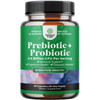 Prebiotics and Probiotics Gut Health Supplement - Super Potent Digestive Health Acidophilus Probiotic Capsules with Men and Womens Probiotics and Pre