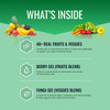 Approved Science Fruits & Veggies - 42 Whole Fruit and Veggie Supplement - Enhanced Health & Vitality - Daily Natural Vitamins, Minerals, Antioxidant