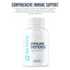 Revive MD Immune Defense, Immune Support Supplement - Immunity Health with Zinc, Elderberry, Vitamin C & Vitamins Booster for Men & Women - Vegan, Gl