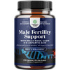 Pre Conception Male Fertility Supplement - Semen Volume Booster with CoQ10, Maca Root, Methyl Folate & D-Aspartic Acid - Mens Fertility Supplement fo