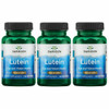 Swanson Lutein Eye Vision Retina Macula Health Supplement 40 mg 60 Softgels Sgels (3 Pack)