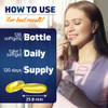 Vitamatic 2 Pack Icelandic Cod Liver Oil Capsules 1250mg 120 Softgels (Lemon Flavor) - Promotes Cardiovascular Health