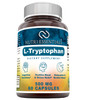 Nutri Essentials L-Tryptophan Dietary Supplement 500 mg 60 Capsules (Non-GMO) - Natural Sleep Aid Supplements with 500 mg of Free Form L Tryptophan -