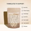 Verso Clean Being Spermidine Dietary Supplement Capsules for Natural Cellular Clean Up - Luteolin and Dihydroquercetin Vegan Senolytic Molecules Supp