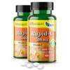 America Medic & Science Rapid-C 500mg Vitamin C Supplement (2 Pack of 100 Tablets) Energy Booster, Daily Immune System Support, Antioxidant | Vegan,