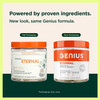 The Genius Brand Genius Eternal - Cellular Repair Supplement for Daily Clarity - Supports Brain Health, Endurance, Energy, Focus, Memory & Vitality -