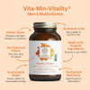 PURE SYNERGY Vita·Min·Vitality | Natural Multivitamin for Men | Mens Daily Multivitamin Made with Organic Whole Foods | for Energy, Stress, and Immu