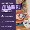 Total K2® | Vitamin K2 as MK7 & MK4 | Plus K1 & Vitamin D3 Cofactor - 620 mcg K2 per Serving - All-Trans MK7 from MenaQ7® - Full-Spectrum Vitamin K -