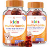 NutraChamps 120 Gummy Vitamins for Kids (Pack of 2), Sugar Free Kids Vitamins Gummy Multivitamin, Vegan & Non-GMO, Strawberry, Passionfruit, Peach &
