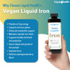 LIQUIDHEALTH Vegan Daily Essentials Vitamin Starter Kit with Organic Methyl B12 Drops, Vegan Liquid Collagen + Biotin, Liquid Iron, Vitamin D3 Drops