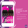 Goody Classics Medium Claw Clips, Black and Brown Colors - Great for Easily Pulling Up Your Hair - Pain-Free Hair Accessories for Women, Men, Boys an